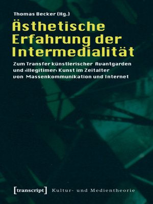 cover image of Ästhetische Erfahrung der Intermedialität